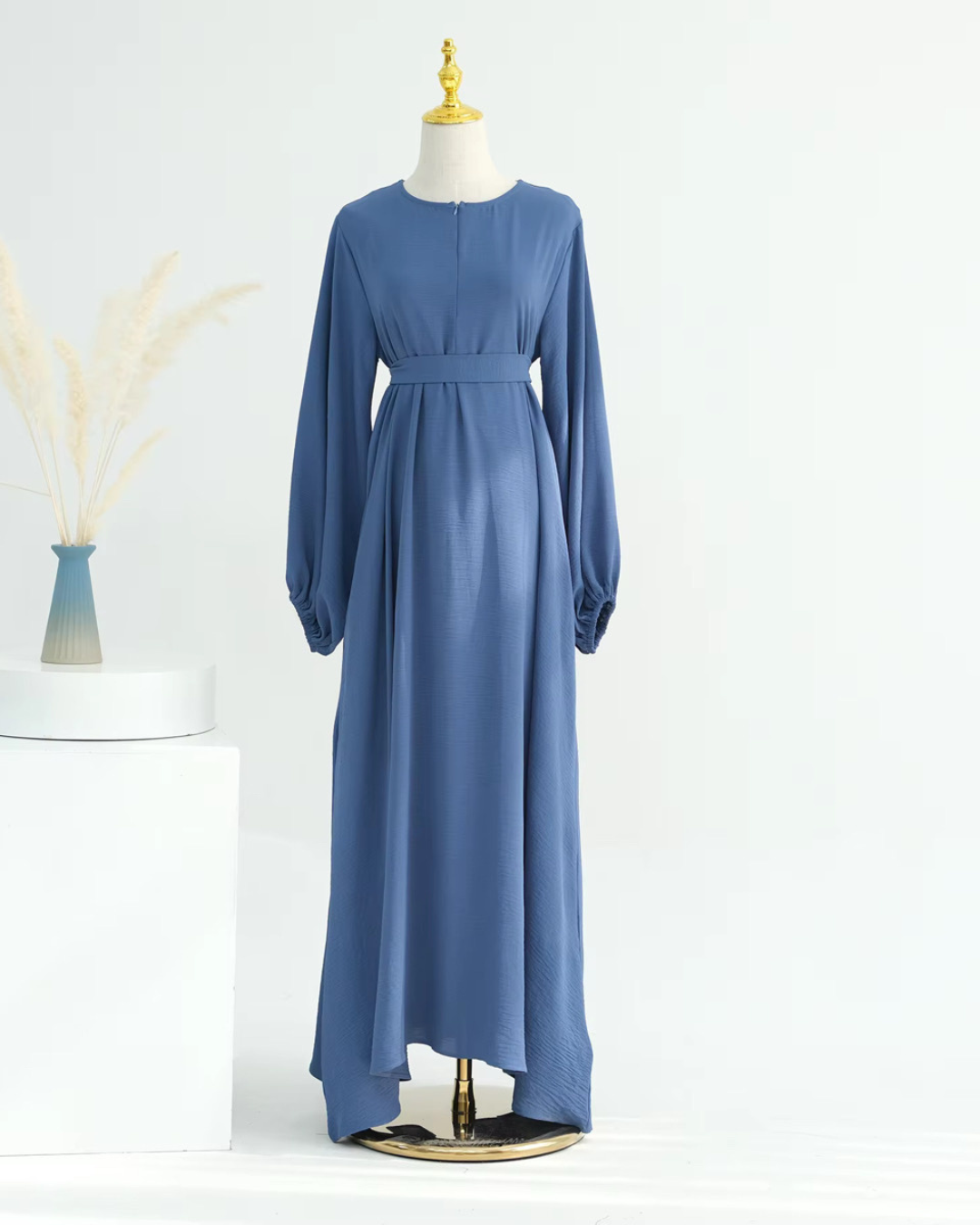 Abaya Taslima - Bleu