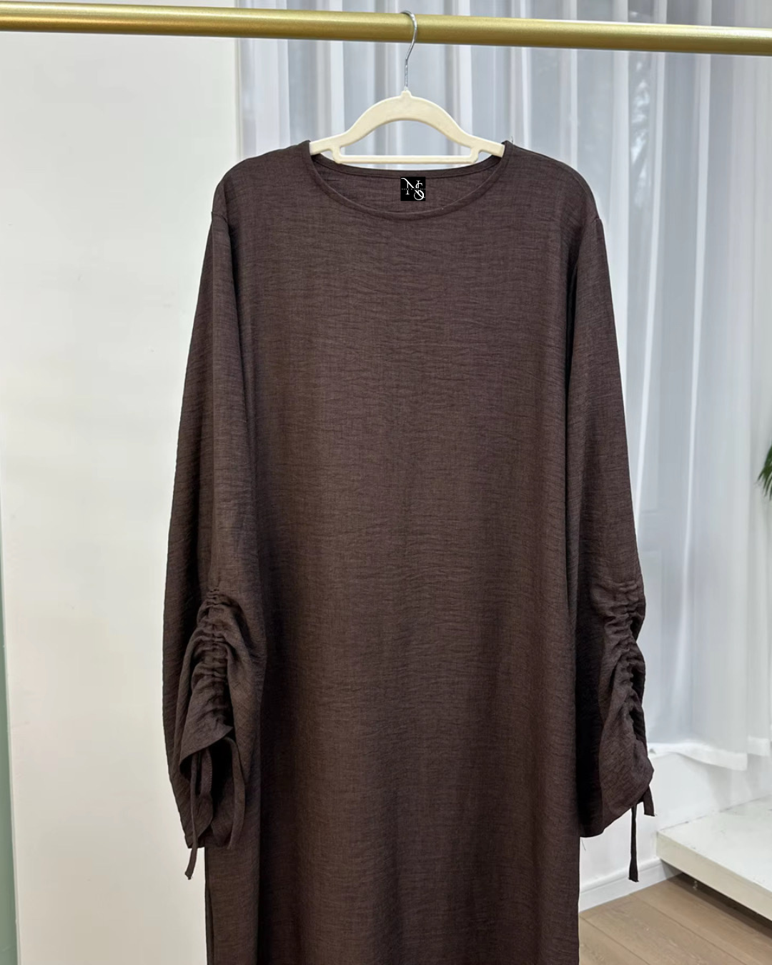 Abaya Noora - Marron