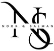 Black logo with 'Noor & Salman' text on a white background